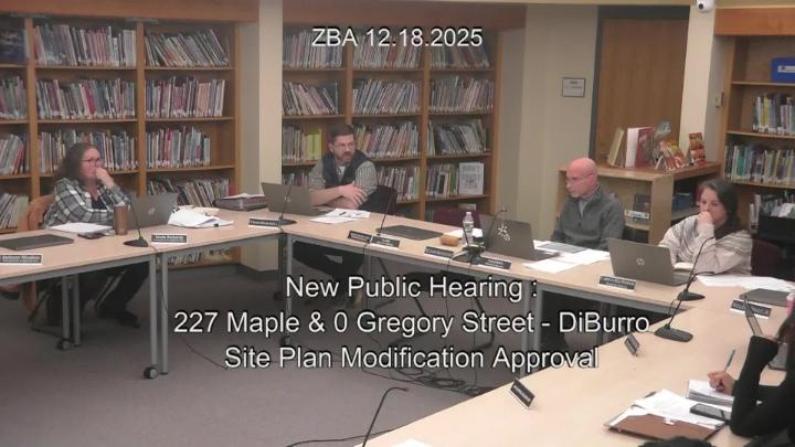 Thumbnail image for Zoning Board of Appeals 12/18 (1:11)